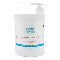 Domix Green Professional Бальзам для волос с протеинами зародышей пшеницы и кератином, 1000 мл 8274-5611 - фото 14776048