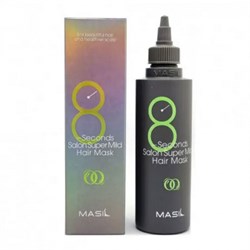 Masil Маска для волос восстанавливающая для ослабленных волос / 8 Seconds Salon Super Mild Hair Mask, 200 мл 18343-19908 - фото 14776401