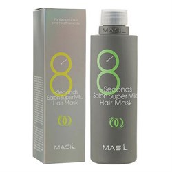 Masil Маска для волос восстанавливающая для ослабленных волос / 8 Seconds Salon Super Mild Hair Mask, 350 мл 18689-20261 - фото 14776404