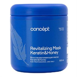Concept Маска для волос восстанавливающая / Revitalizind Mask Keratin & Honey Soft Care, 500 мл 22067-64289 - фото 14776441