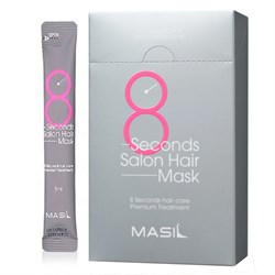 Masil Маска для волос быстрое восстановление / 8 Seconds Salon Hair Mask Stick, 20 шт. x 8 мл 23151-64442 - фото 14776548