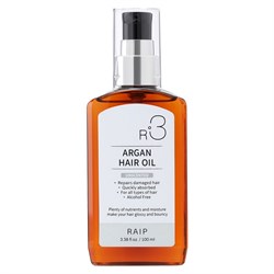 RAIP Аргановое масло для волос / R3 Argan Hair Oil Unscented, 100 мл 24244-65943 - фото 14776761