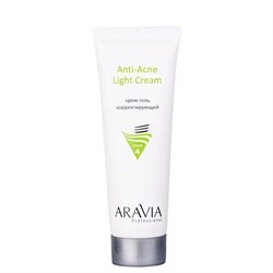 Aravia Крем-гель корректирующий для жирной и проблемной кожи / Anti-Acne Light Cream, 50 мл 20494-25573 - фото 14777106