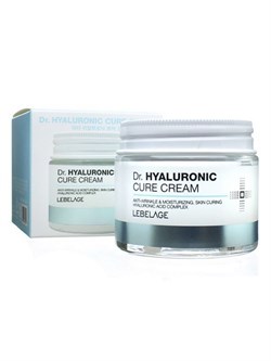 Lebelage Увлажняющий крем с гиалуроновой кислотой / Dr. Hyaluronic Cure Cream, 70 мл 19965-23657 - фото 14777550
