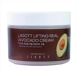 Jigott Крем для лица с экстрактом авокадо / Lifting Real Avocado Cream, 150 мл 22541-63658 - фото 14777656