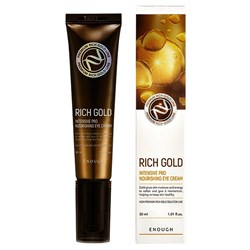 Enough Антивозрастной крем для кожи вокруг глаз с коллоидным золотом / Rich Gold Intensive Pro Nourishing Eye Cream, 30 мл 24526-71036 - фото 14777741