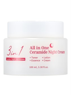 Dr.MeLoSo Крем для лица с церамидами ночной против морщин / All in One Ceramide Night Cream, 100 мл 24740-72514 - фото 14777797