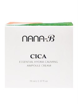 Nana-B Ампульный крем для лица успокаивающий с экстрактом центеллы / Cica Essential Hydra Calming Ampoule Cream, 70 мл 25434-76071 - фото 14777868
