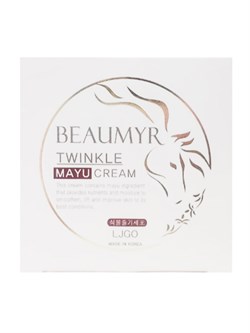 BEAUMYR Питательный крем для лица с экстрактом лошадиного жира / Twinkle Mayu Cream, 100 г 25442-76178 - фото 14777881