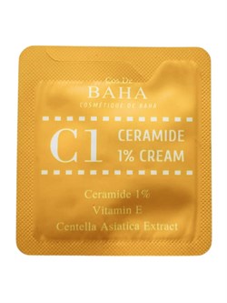 Cos De BAHA Крем для лица укрепляющий с церамидами / Ceramide 1% Cream Sample (C1), 1,5 мл 27892-76550 - фото 14777950