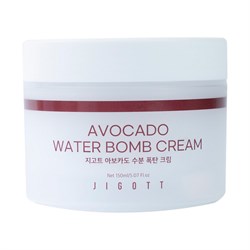 Jigott Крем для лица увлажняющий с экстрактом авокадо / Avocado Water Bomb Cream, 150 мл 23133-64408 - фото 14778053