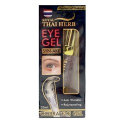 Royal Thai Herb Антивозрастной лифтинг-гель для кожи вокруг глаз с вытяжкой из яда сиамской кобры / Syn-Ake Eye Gel, 25 мл 22550-63657 - фото 14778104
