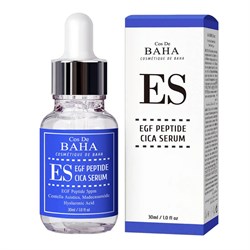 Cos De BAHA Сыворотка для лица регенерирующая с фактором роста и центеллой / EGF Peptide Cica Serum (ES), 30 мл 24689-72357 - фото 14779461