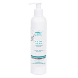 Domix Green Professional Крем для ног размягчающий мозоли с лимоном, ланолином и коллоидным серебром, 250 мл 7116-4765 - фото 14780742