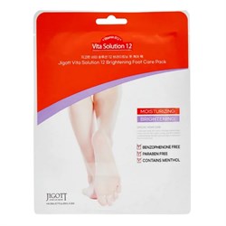 Jigott Маска для ног / Vita Solution 12 Brightening Foot Care Pack, 20 мл 22814-64492 - фото 14781147