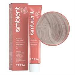 TEFIA Ambient 10.71 Перманентная крем-краска для волос / Экстра светлый блондин фиолетово-пепельный, 60 мл 22182-41582 - фото 14782112