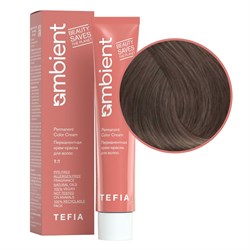 TEFIA Ambient 7.01 Перманентная крем-краска для волос / Блондин натуральный пепельный, 60 мл 22148-41654 - фото 14782136