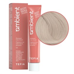 TEFIA Ambient 10.01 Перманентная крем-краска для волос / Экстра светлый блондин натуральный пепельный, 60 мл 22145-41721 - фото 14782151