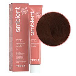 TEFIA Ambient 7.41 Перманентная крем-краска для волос / Блондин медно-пепельный, 60 мл 22199-41741 - фото 14782163