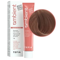 TEFIA Ambient 1008 Перманентная крем-краска для волос / Специальный блондин коричневый, 60 мл 22237-41743 - фото 14782164
