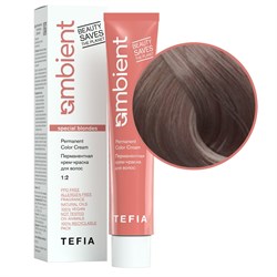 TEFIA Ambient 1016 Перманентная крем-краска для волос / Специальный блондин пепельно-махагоновый, 60 мл 22239-41744 - фото 14782165