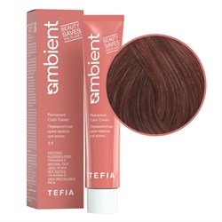 TEFIA Ambient 8.76 Перманентная крем-краска для волос / Светлый блондин фиолетово-махагоновый, 60 мл 22189-41774 - фото 14782173
