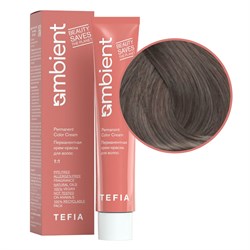 TEFIA Ambient 8.11 Перманентная крем-краска для волос / Светлый блондин интенсивный пепельный, 60 мл 22140-41819 - фото 14782179