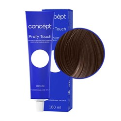 Concept Profy Touch 4.73 Профессиональный крем-краситель для волос, темный коричнево-золотистый, 100 мл 18980-21103 - фото 14782235