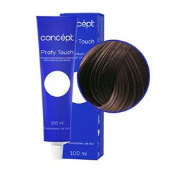 Concept Profy Touch 5.77 Профессиональный крем-краситель для волос, интенсивный темно-коричневый, 100 мл 18990-21113 - фото 14782268