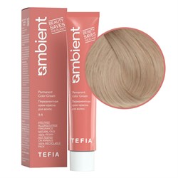 TEFIA Ambient 10.00 Перманентная крем-краска для волос / Экстра светлый блондин интенсивный натуральный, 60 мл 22131-41603 - фото 14782278
