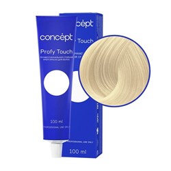 Concept Profy Touch 12.1 Профессиональный крем-краситель для волос, экстрасветлый платиновый, 100 мл 18970-21093 - фото 14782487