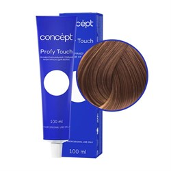 Concept Profy Touch 7.73 Профессиональный крем-краситель для волос, светло-русый коричнево-золотистый, 100 мл 19006-21129 - фото 14782493
