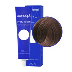 Concept Profy Touch 7.77 Профессиональный крем-краситель для волос, интенсивный светло-коричневый, 100 мл 19008-21131 - фото 14782495