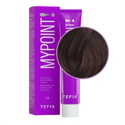 TEFIA Mypoint 6.81 Гель-краска для волос тон в тон / Темный блондин коричнево-пепельный, безаммиачная, 60 мл 20168-24149 - фото 14782794