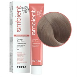 TEFIA Ambient 1018 Перманентная крем-краска для волос / Специальный блондин пепельно-коричневый, 60 мл 22241-41635 - фото 14782816