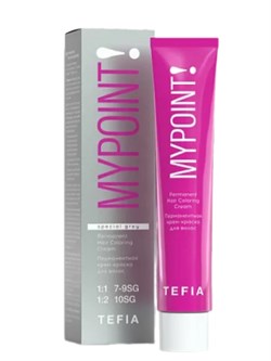 TEFIA Mypoint Перманентная крем-краска для седых волос / Special Grey 6.80, темный блондин коричневый, 60 мл 25279-73552 - фото 14782860