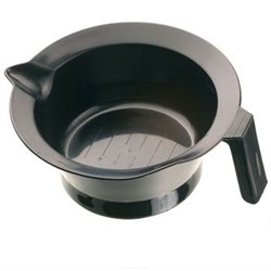 Dewal Чаша для смешивания краски с ручкой и носиком T-1202, пластик, черный, 260 мл 2356-1975 - фото 14783096