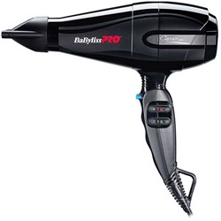 BaByliss Профессиональный фен для волос / PRO Caruso BAB6520RE, черный, 2400 Вт 12552-15533 - фото 14783787