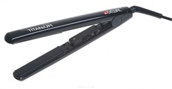 Dewal Щипцы для выпрямления волос / Pro Black Titanium 03-108, черный, 105 Вт 2615-2124 - фото 14784876