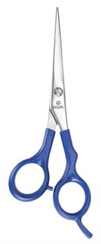 Dewal Парикмахерские ножницы прямые с микронасечками / Easy Step 2115/5,5, черный 2238-1897 - фото 14784879