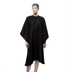 Dewal Пеньюар для стрижки «Матовый» AA09Black, 128 х 148 см, черный матовый 12509-15851 - фото 14785117