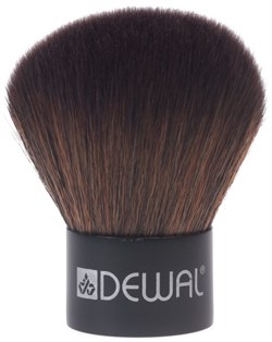 Dewal Мини-кисть Кабуки для пудры BR-515, 6 см, черный 8129-5518 - фото 14785246