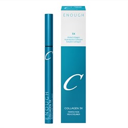 Enough Подводка для глаз / Collagen 3X Perfection Pen Eyeliner 02 Brown, коричневый 27701-72688 - фото 14785723