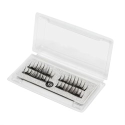 Nail Art Магнитные накладные ресницы №10, 4 шт, 7-13 х 35 мм 11025-8736 - фото 14786316