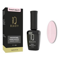 IQ Beauty Камуфлирующее базовое покрытие №12, розовый зефир, 10 мл 18897-21039 - фото 14786966