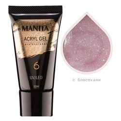 Manita Professional Акриловый гель для моделирования ногтей №06, 30 мл 21793-43541 - фото 14788011