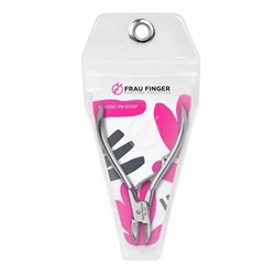 Frau Finger Кусачки педикюрные для ногтей / Classic FN-215SP, глянцевые, ручная заточка, 10,5 см 20705-65744 - фото 14788697