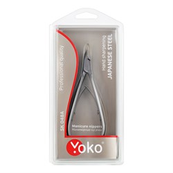YOKO Кусачки маникюрные для кутикулы / Professional Quality SK 048A, двойная пружина, ручная заточка, 7 мм 24672-73232 - фото 14788957