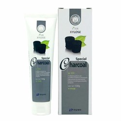 Hanil Зубная паста с бамбуковым углем / Special XYLOS Charcoal, 130 г 22345-63709 - фото 14804565