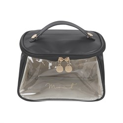 Kristaller Косметичка женская Elegant suitcase, черный 25062-72558 - фото 14805466